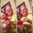 This man’s reaction to finding out he’s going to be a grandfather will melt your heart