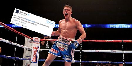 Boxing world comes together for Nick Blackwell after boxer is put in an induced coma
