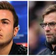 Jurgen Klopp reportedly expecting to sign Mario Gotze for an absolute bargain