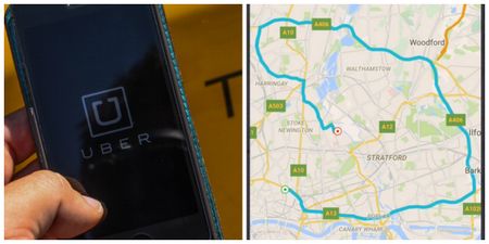 This Uber passenger claims he was charged £102 for a journey that should have cost £15