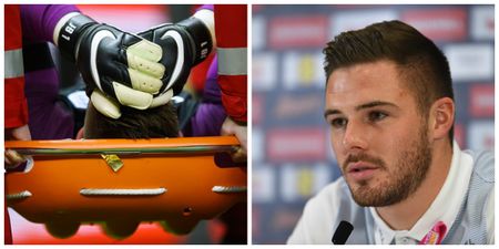 Jack Butland confirms the worst in injury update