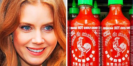 Amy Adams loves Sriracha sauce more than you
