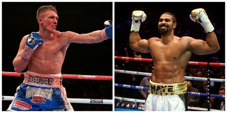 David Haye makes Nick Blackwell donation pledge as boxer remains in coma