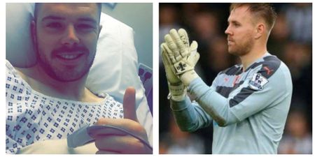 Jack Butland shows extreme class with message of support for injured Rob Elliot