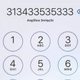 How many times can you see the number 3 on this iPhone screen?