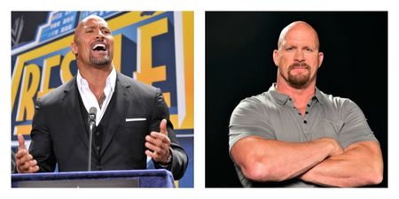 The Rock just shared this great behind the scenes story about Stone Cold Steve Austin