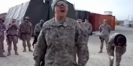 US soldier filmed singing ‘Go on home, British soldiers’ in Afghanistan