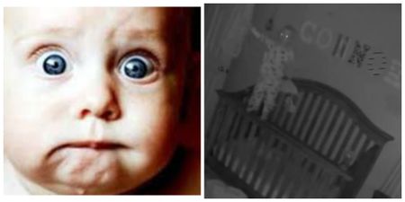This eerie viral baby video is like a real life Paranormal Activity