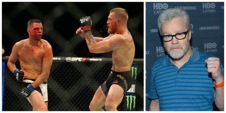Watch famed boxing trainer Freddie Roach have his say on Conor McGregor vs Nate Diaz II