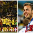 Borussia Dortmund fans make it VERY clear they don’t want Liverpool target Mario Gotze back