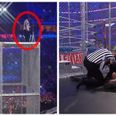 Watch this fan footage of Shane McMahon’s insane jump from the top of a cell at WrestleMania 32