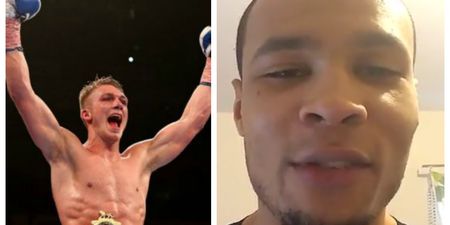 Watch Chris Eubank Jr share his relief as Nick Blackwell wakes from coma