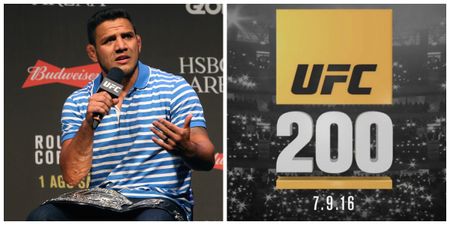 Rafael dos Anjos wants to defend his title at UFC 200 after his biggest rival becomes available