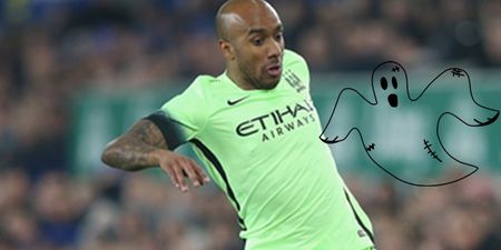 “I see ghosts all the time,” claims Manchester City midfielder Fabian Delph