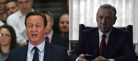 David Cameron gets trolled by the official House of Cards Twitter account