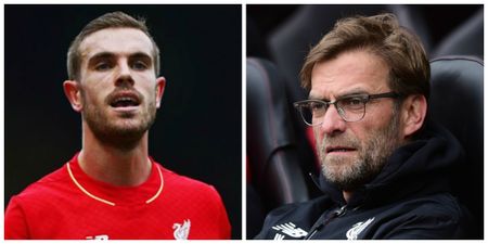 Jordan Henderson ruled out for the rest of the season with knee injury