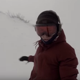 Snowboarder says she had no idea a bear was chasing her in video