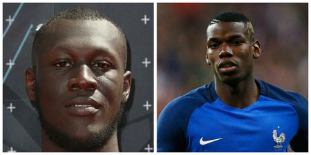 Of course Paul Pogba has been hanging out with Stormzy