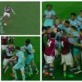 Watch the 18-man brawl which marred a game between Aston Villa and West Ham’s U21 teams