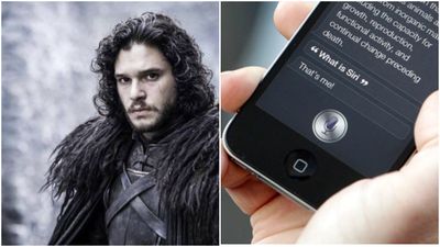 What happens when you ask Siri about Jon Snow from Game Of Thrones