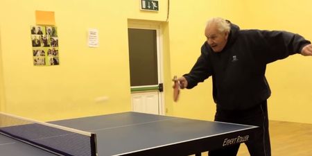 This 85-year-old is probably better at table tennis than you are