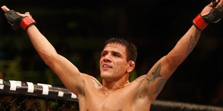 UFC lightweight champion Rafael dos Anjos may have already booked his next defence