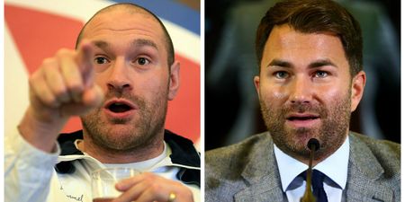 Tyson Fury takes aim at Eddie Hearn in latest press conference