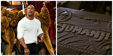 The Rock has just teased what his Jumanji character will look like