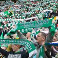 These pictures perfectly sum up the Celtic and Rangers rivalry
