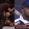 Former UFC champion Rashad Evans loses via brutal first round knockout, gives heartbreaking interview