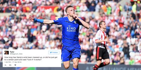 People are still trying to work out what’s under Jamie Vardy’s cast