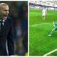 Zinedine Zidane’s goalkeeping son is apparently afraid of footballs
