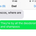 Girl asks her dad to buy tampons, it doesn’t go well