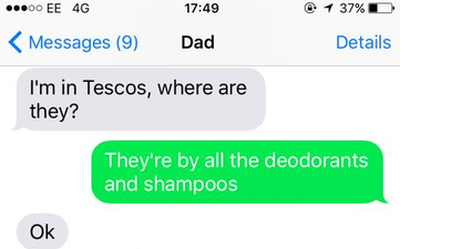 Girl asks her dad to buy tampons, it doesn’t go well