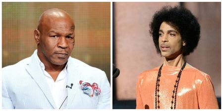 Mike Tyson has paid easily the strangest tribute to Prince you’ll see today