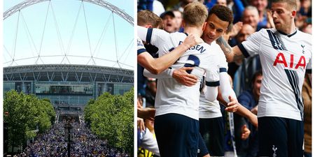 Tottenham are planning to play Champions League football at Wembley next season
