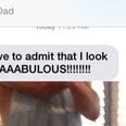 This dad mortified his daughter by trying on her new prom dress