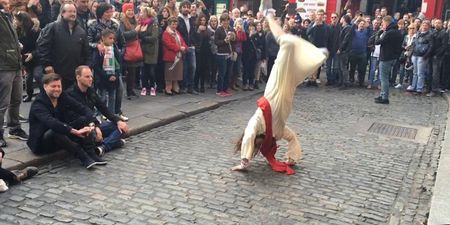 This “Jesus” street performer is the one true lord of the dance