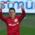 Watch Javier Hernandez finish devastating counter attack to seal brilliant Bayer Leverkusen comeback
