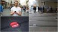 City installs traffic lights in the ground for people glued to their smartphones