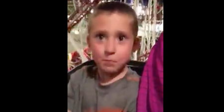 The terrifying moment a child’s seatbelt snapped on a rollercoaster