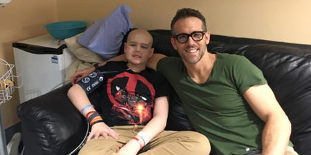 PICS: Ryan Reynolds paid a moving tribute to young Deadpool fan who died of cancer