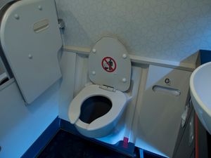 So this is how airplane toilets are actually emptied