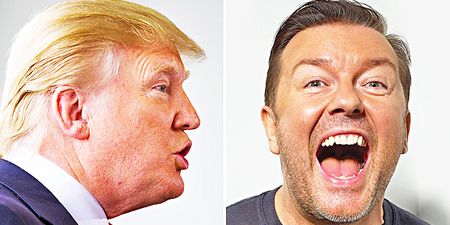 Ricky Gervais: “Donald Trump is better than David Brent”