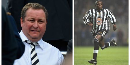 Faustino Asprilla uses image of a semi-naked Mike Ashley as he calls for owner to leave Newcastle