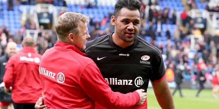 Billy Vunipola’s face is in a bad way after Saturday’s Champions Cup Final