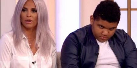 Katie Price’s son Harvey gives the perfect response to trolls while appearing on ‘Loose Women’