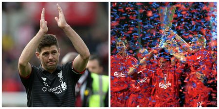 Steven Gerrard gives Liverpool fans a nostalgia kick before Europa League final