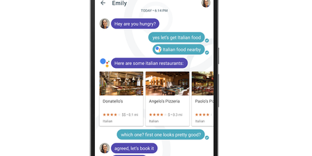 Google has launched a new messaging app that comes with an AI assistant