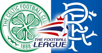 Fans are excited about the possibility of Celtic and Rangers joining English football